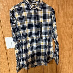 NWT | Banana Republic Men's Plaid Button-Down Shirt